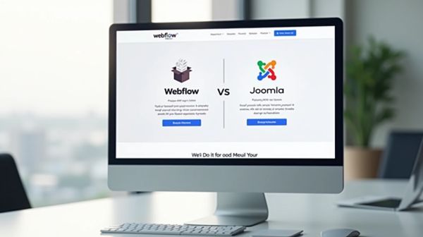 Comparer Webflow et Joomla pour optimiser votre création de site